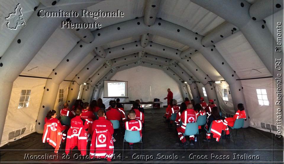 Moncalieri 26 Ottobre 2014 - Campo Scuola - Croce Rossa Italiana- Comitato Regionale del Piemonte