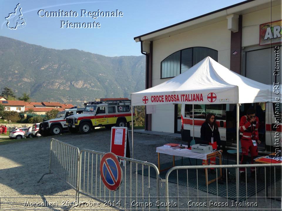 Moncalieri 26 Ottobre 2014 - Campo Scuola - Croce Rossa Italiana- Comitato Regionale del Piemonte