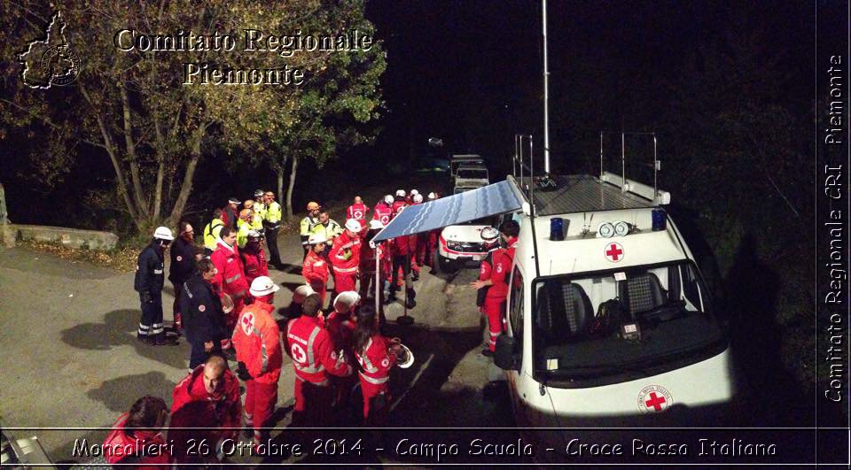 Moncalieri 26 Ottobre 2014 - Campo Scuola - Croce Rossa Italiana- Comitato Regionale del Piemonte