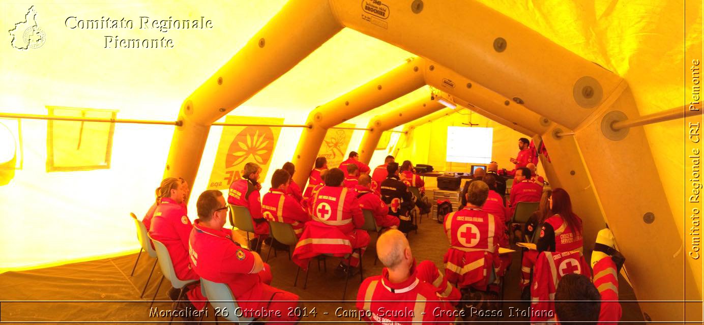 Moncalieri 26 Ottobre 2014 - Campo Scuola - Croce Rossa Italiana- Comitato Regionale del Piemonte