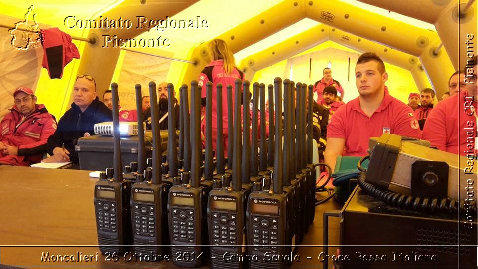 Moncalieri 26 Ottobre 2014 - Campo Scuola - Croce Rossa Italiana- Comitato Regionale del Piemonte