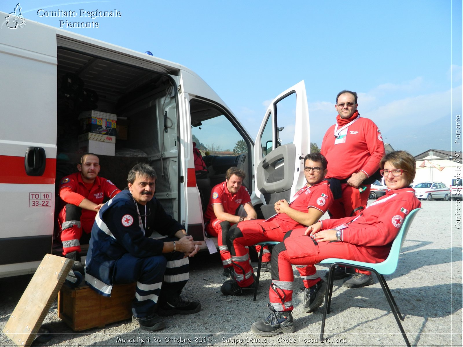 Moncalieri 26 Ottobre 2014 - Campo Scuola - Croce Rossa Italiana- Comitato Regionale del Piemonte