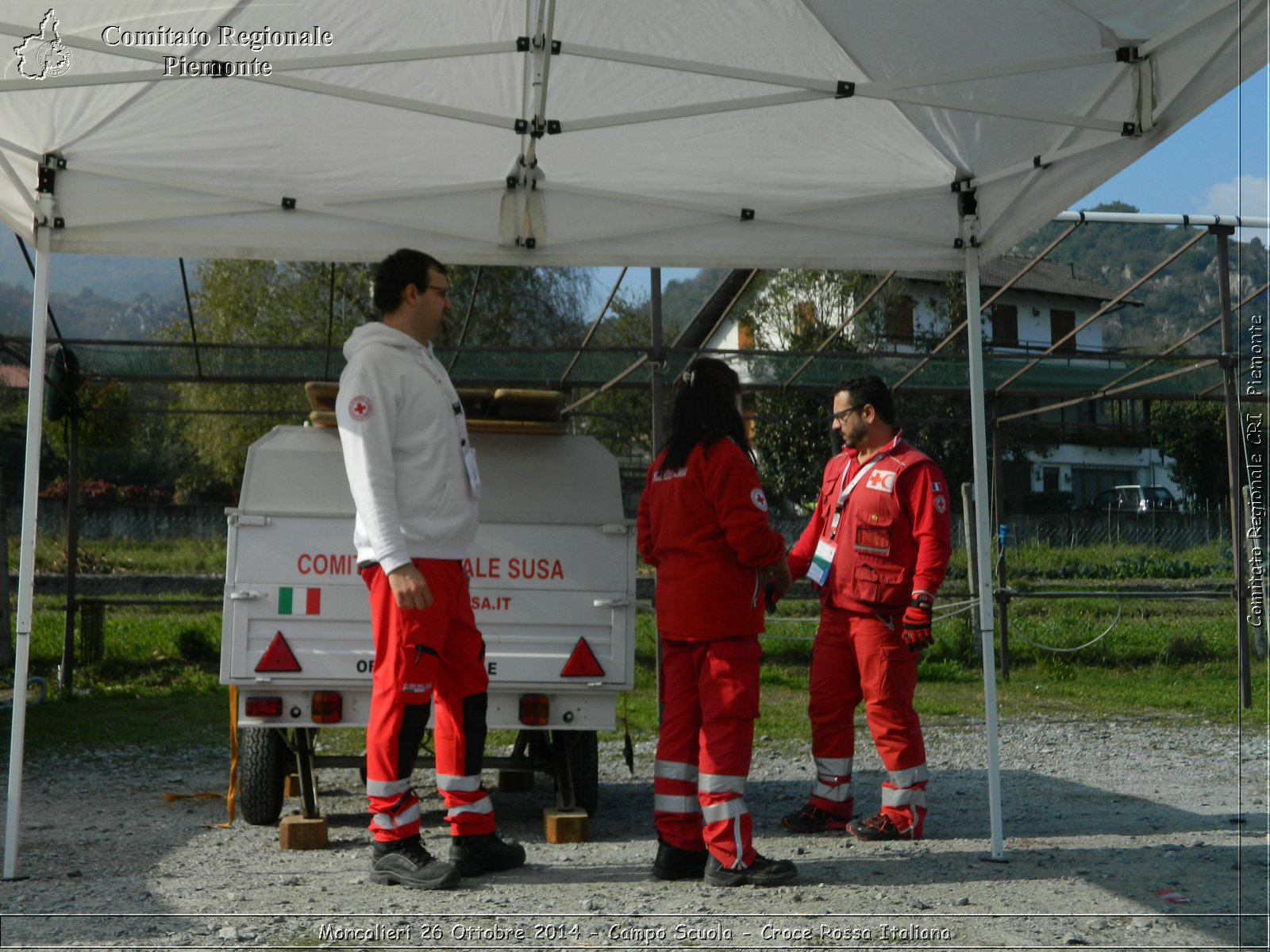 Moncalieri 26 Ottobre 2014 - Campo Scuola - Croce Rossa Italiana- Comitato Regionale del Piemonte