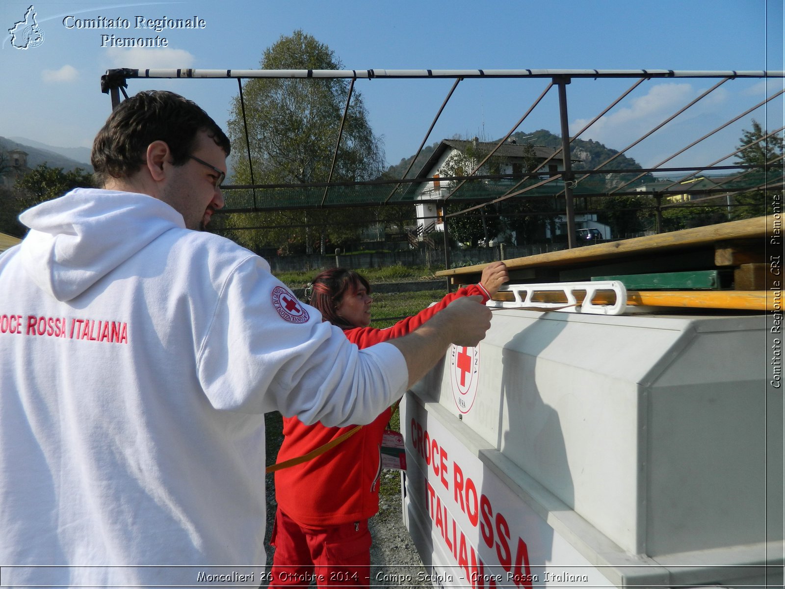 Moncalieri 26 Ottobre 2014 - Campo Scuola - Croce Rossa Italiana- Comitato Regionale del Piemonte