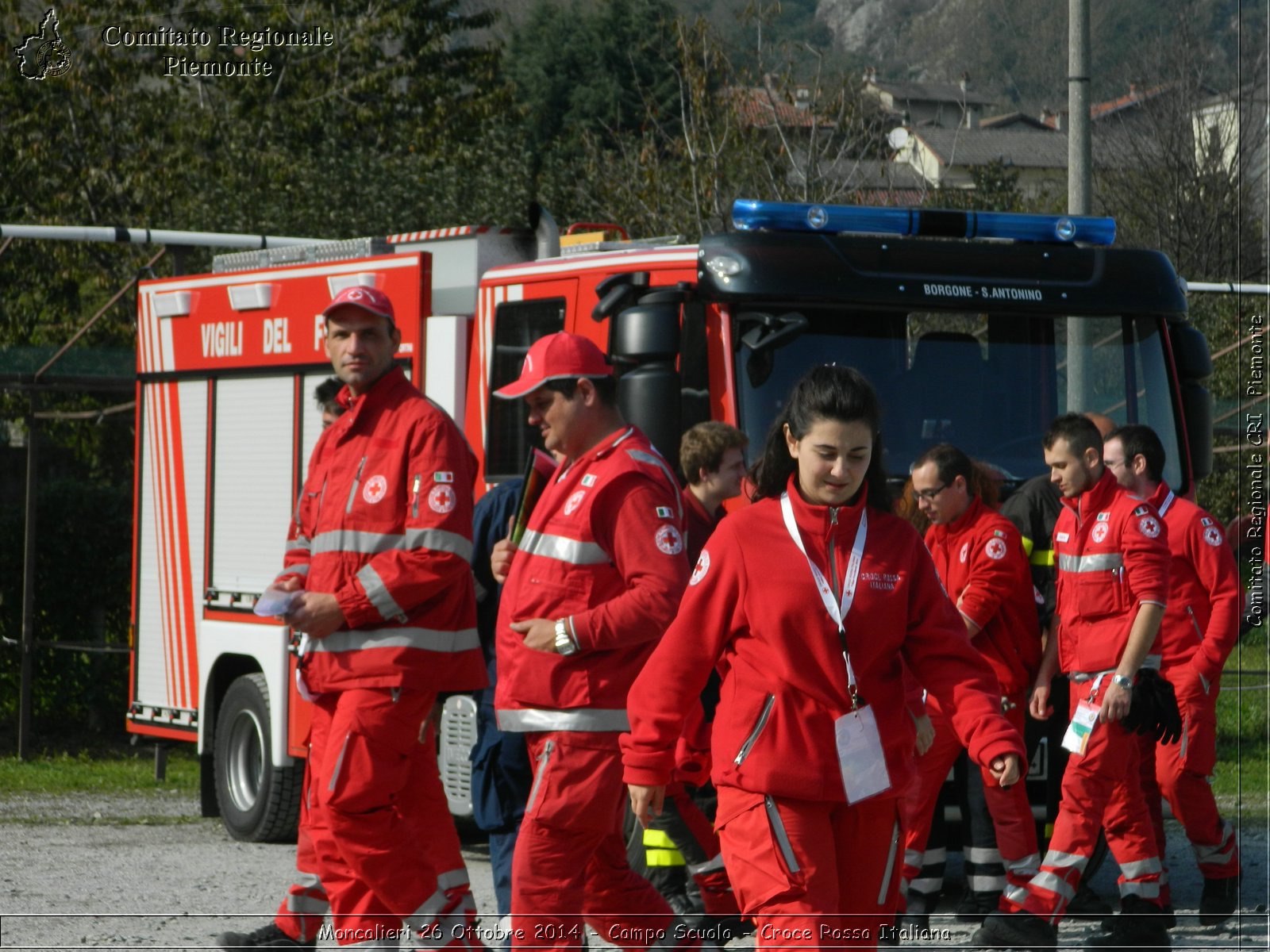 Moncalieri 26 Ottobre 2014 - Campo Scuola - Croce Rossa Italiana- Comitato Regionale del Piemonte