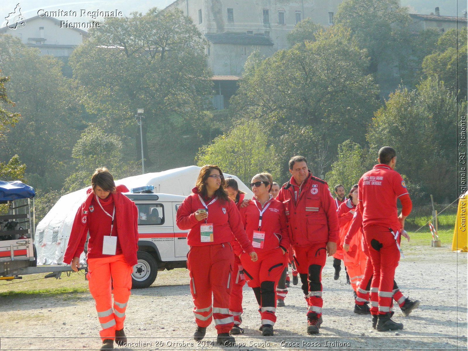 Moncalieri 26 Ottobre 2014 - Campo Scuola - Croce Rossa Italiana- Comitato Regionale del Piemonte