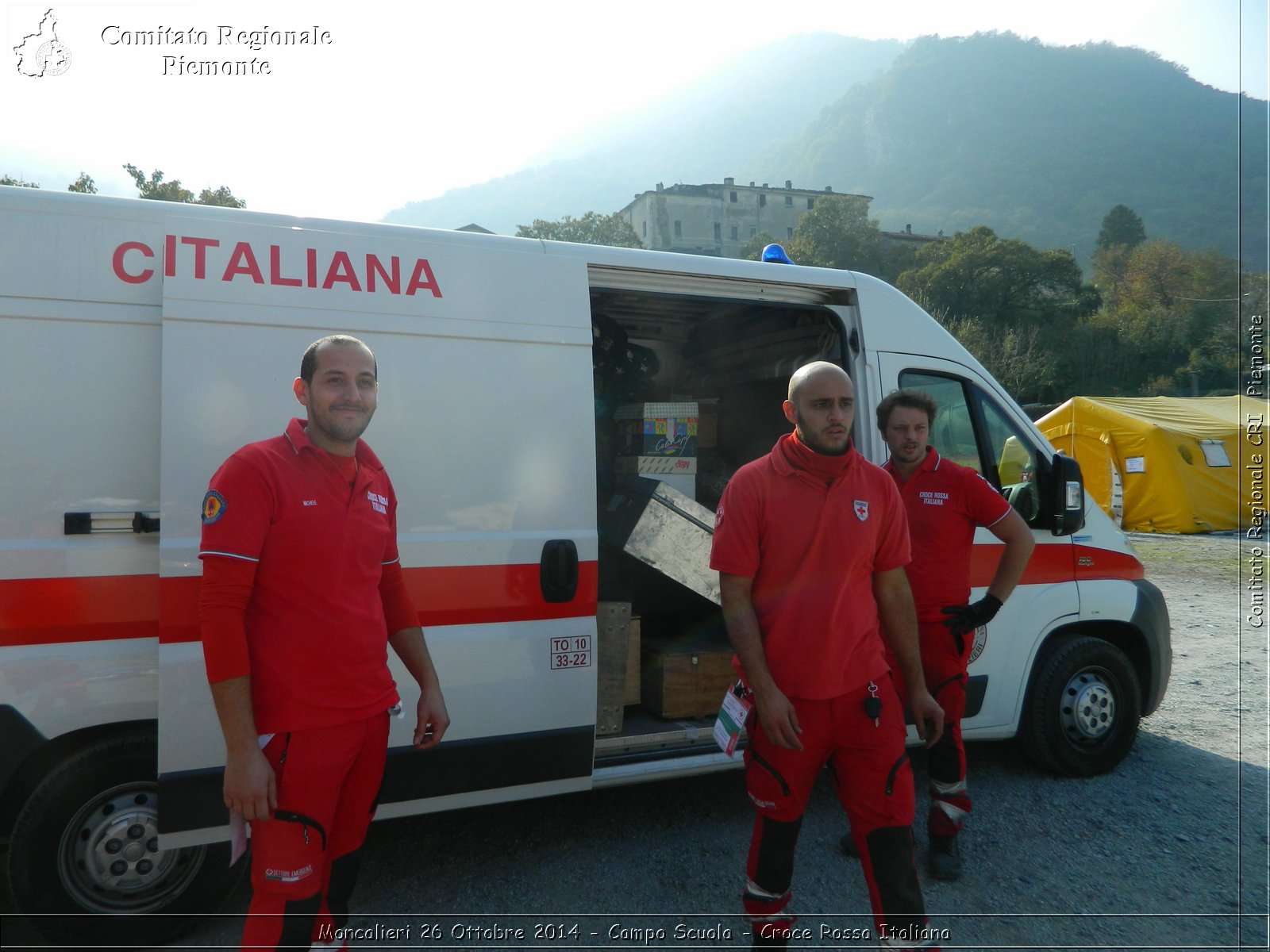 Moncalieri 26 Ottobre 2014 - Campo Scuola - Croce Rossa Italiana- Comitato Regionale del Piemonte