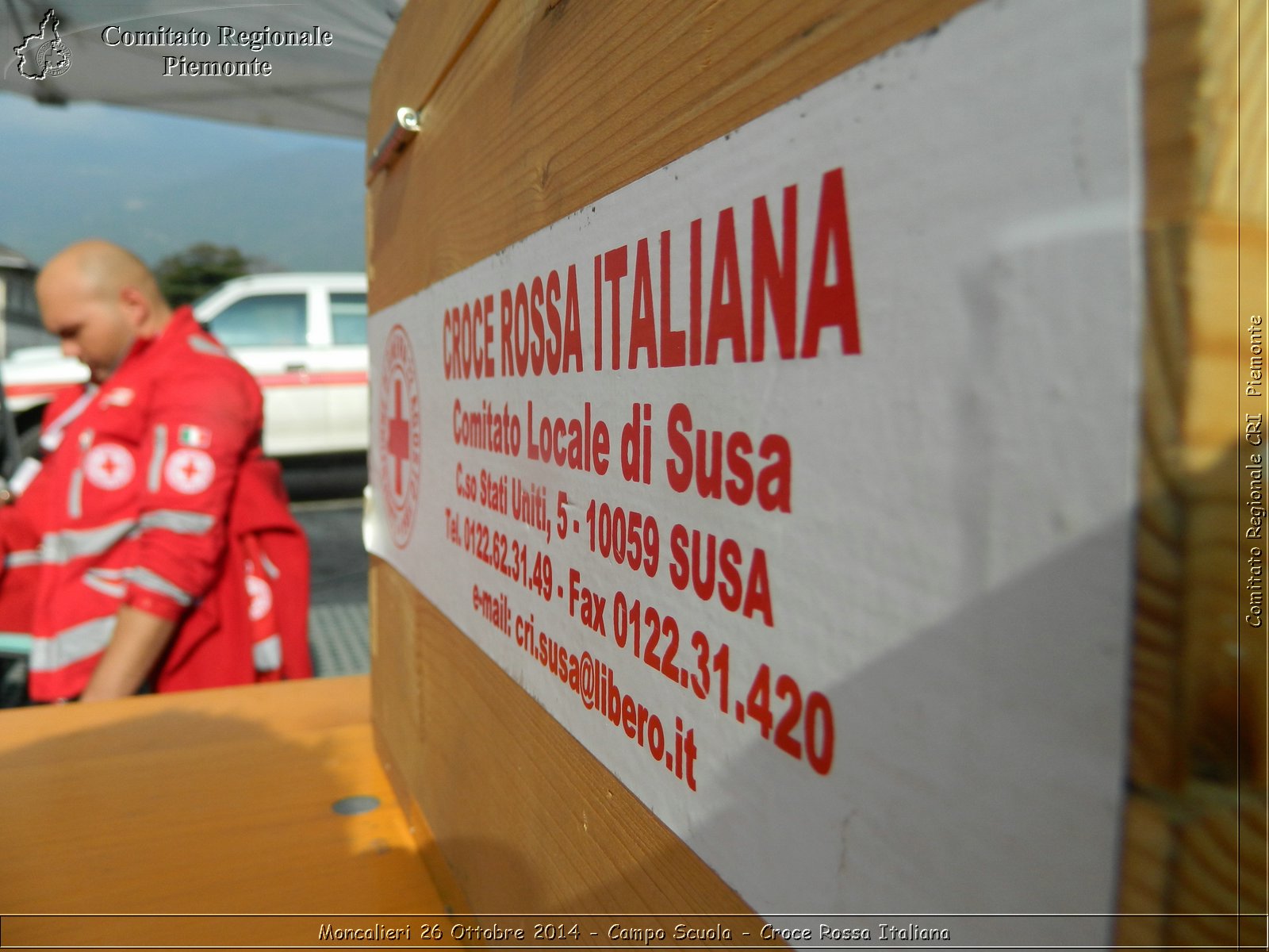 Moncalieri 26 Ottobre 2014 - Campo Scuola - Croce Rossa Italiana- Comitato Regionale del Piemonte