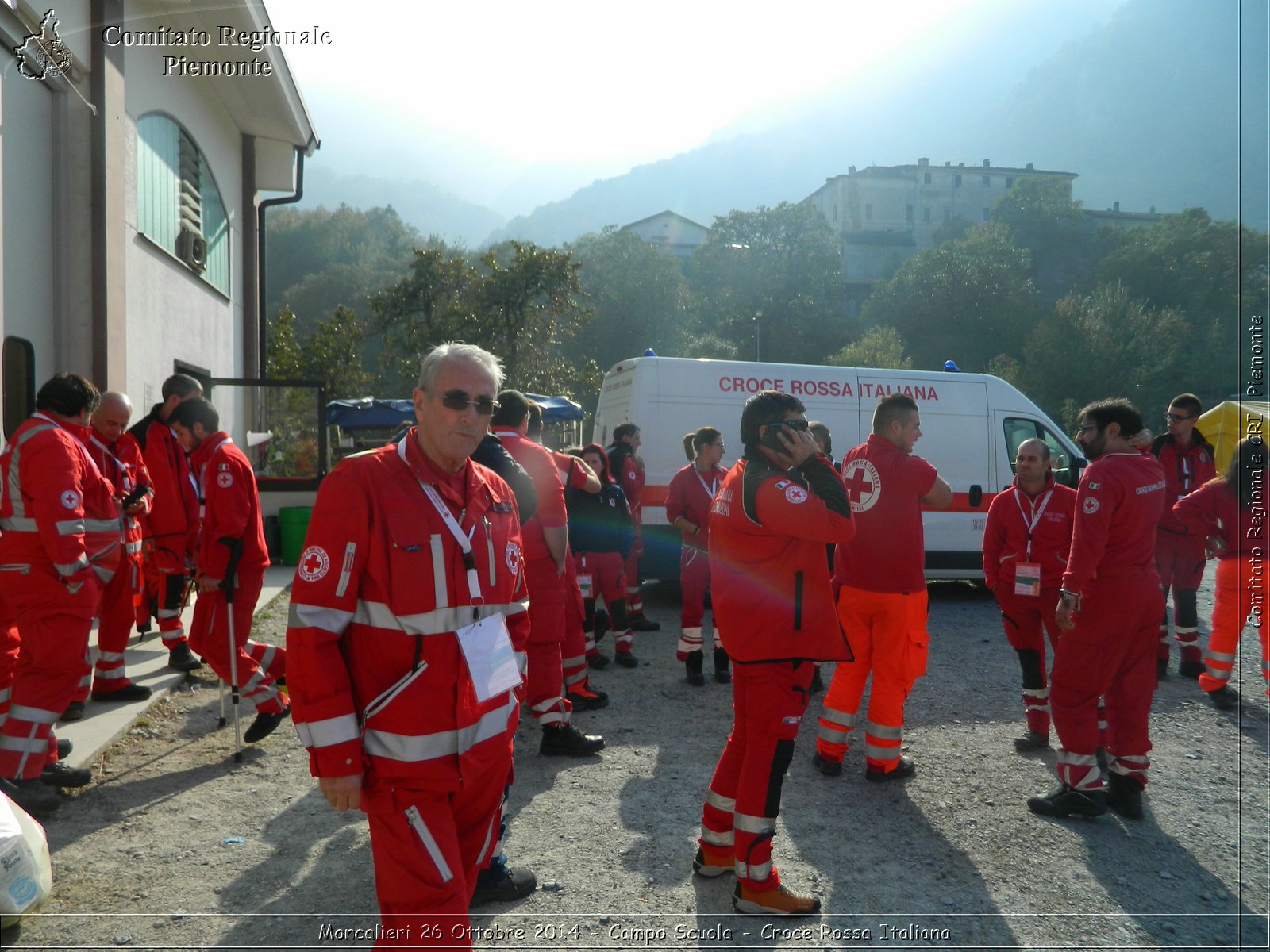 Moncalieri 26 Ottobre 2014 - Campo Scuola - Croce Rossa Italiana- Comitato Regionale del Piemonte