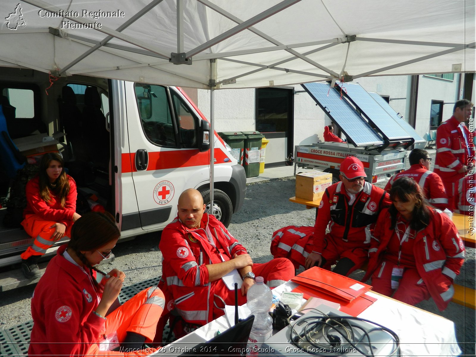 Moncalieri 26 Ottobre 2014 - Campo Scuola - Croce Rossa Italiana- Comitato Regionale del Piemonte