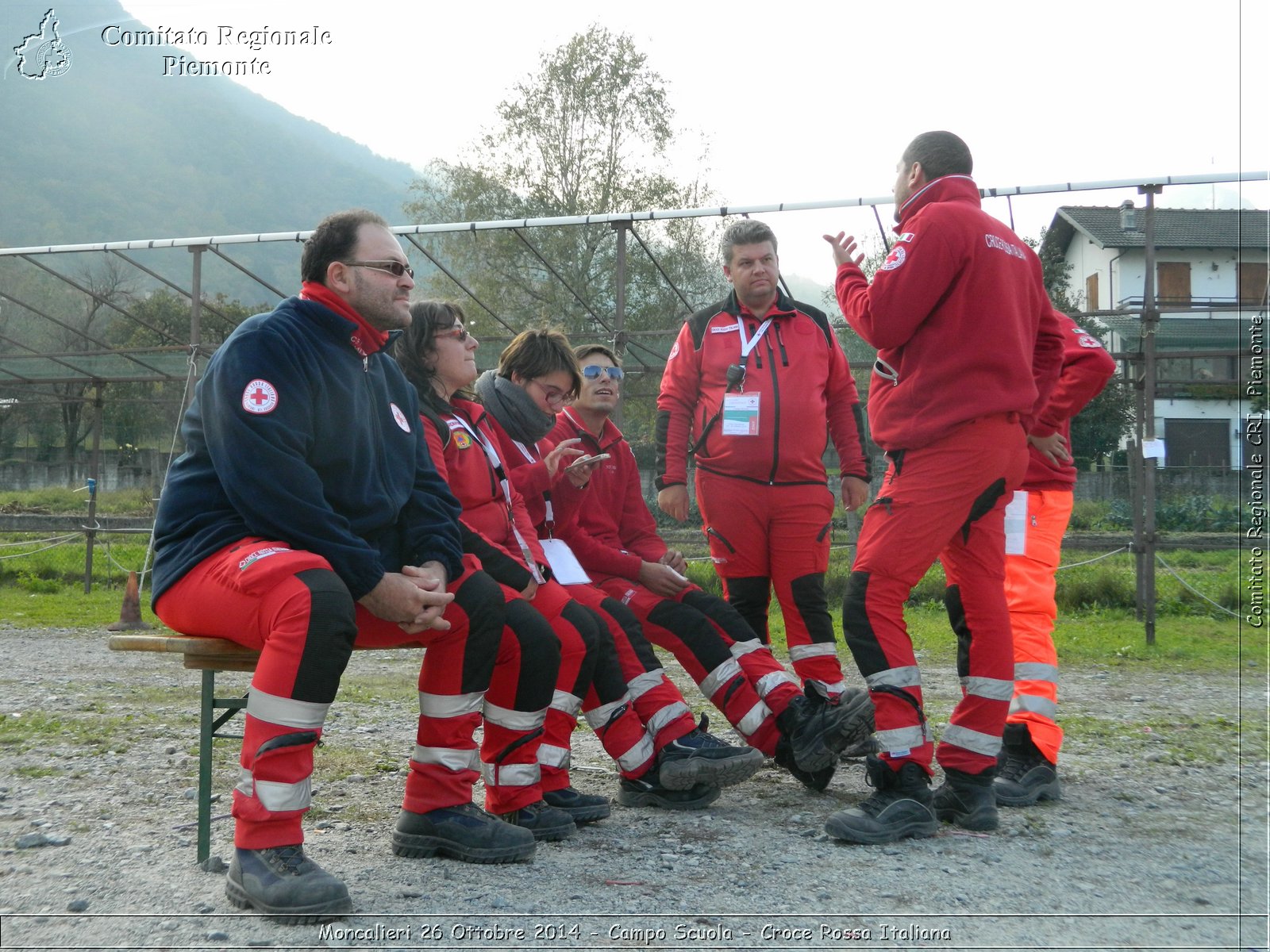 Moncalieri 26 Ottobre 2014 - Campo Scuola - Croce Rossa Italiana- Comitato Regionale del Piemonte