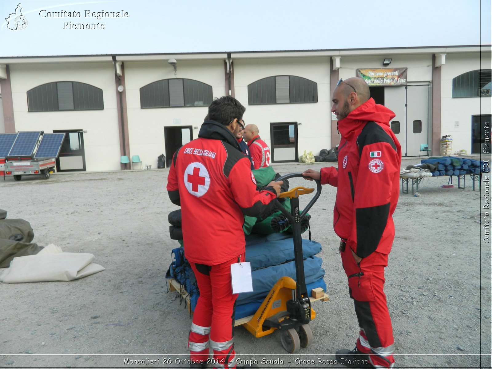 Moncalieri 26 Ottobre 2014 - Campo Scuola - Croce Rossa Italiana- Comitato Regionale del Piemonte