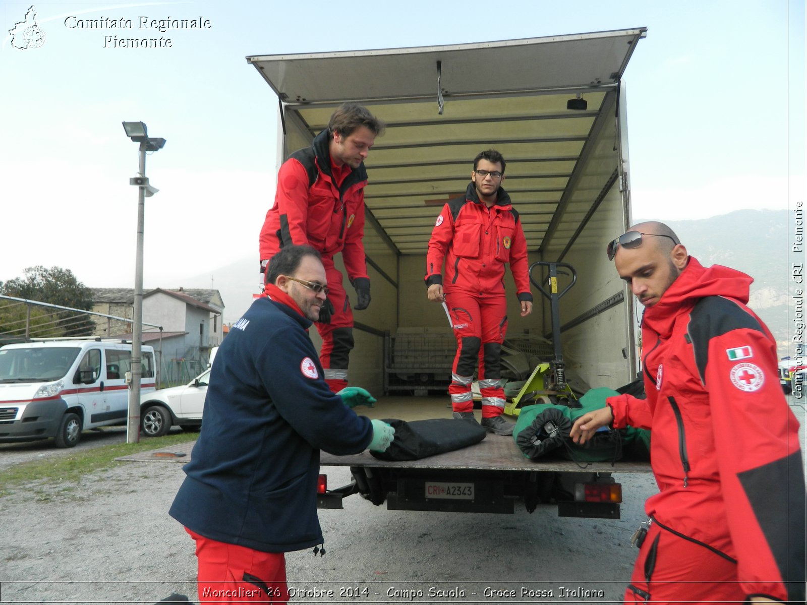 Moncalieri 26 Ottobre 2014 - Campo Scuola - Croce Rossa Italiana- Comitato Regionale del Piemonte