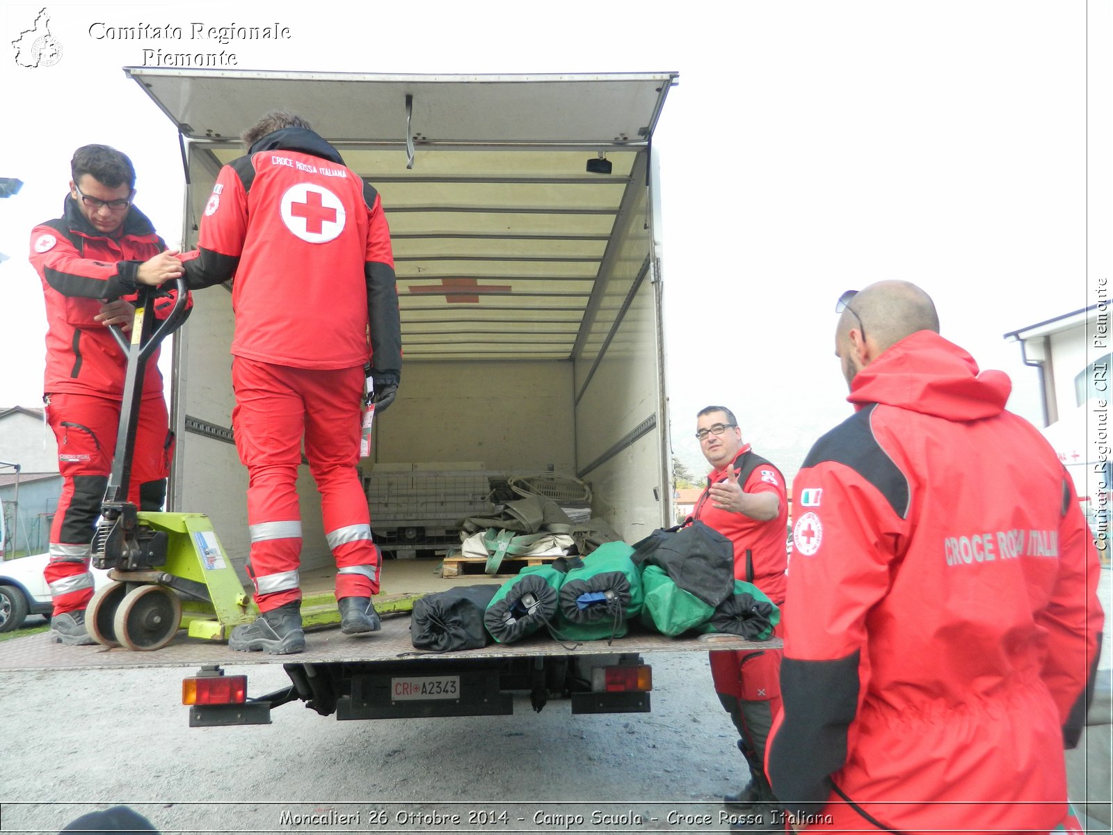 Moncalieri 26 Ottobre 2014 - Campo Scuola - Croce Rossa Italiana- Comitato Regionale del Piemonte