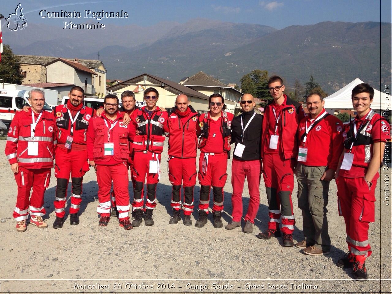 Moncalieri 26 Ottobre 2014 - Campo Scuola - Croce Rossa Italiana- Comitato Regionale del Piemonte