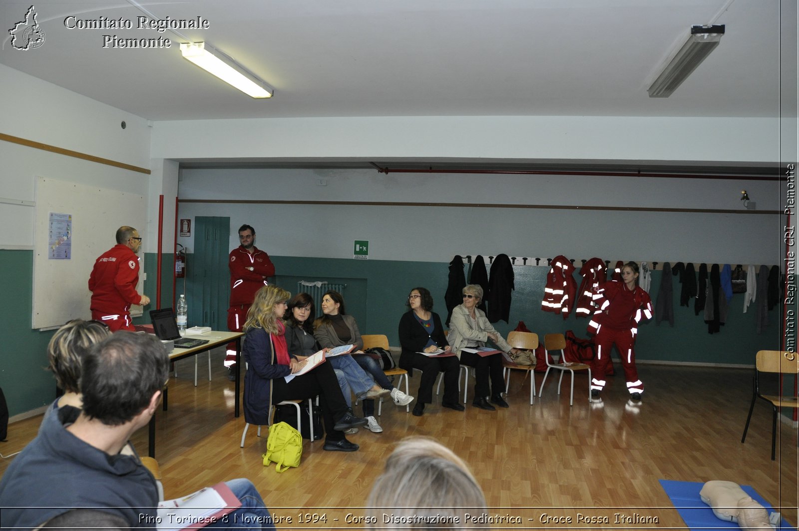 Pino Torinese 8 Novembre 2014 - Corso Disostruzione Pediatrica - Croce Rossa Italiana- Comitato Regionale del Piemonte