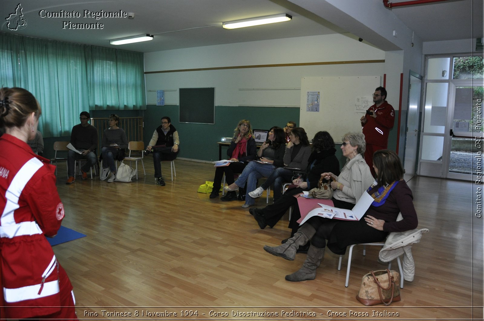 Pino Torinese 8 Novembre 2014 - Corso Disostruzione Pediatrica - Croce Rossa Italiana- Comitato Regionale del Piemonte