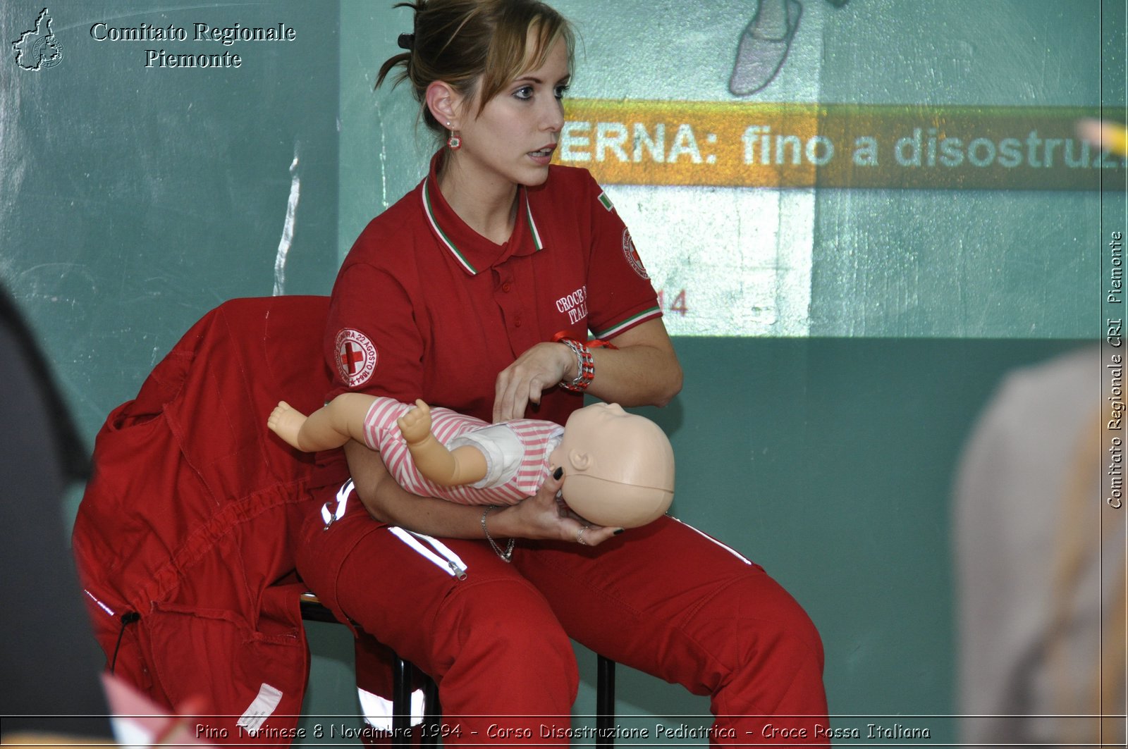 Pino Torinese 8 Novembre 2014 - Corso Disostruzione Pediatrica - Croce Rossa Italiana- Comitato Regionale del Piemonte