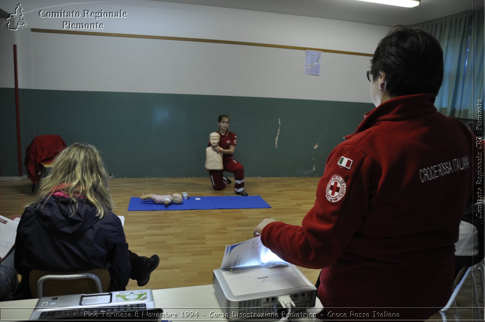 Pino Torinese 8 Novembre 2014 - Corso Disostruzione Pediatrica - Croce Rossa Italiana- Comitato Regionale del Piemonte