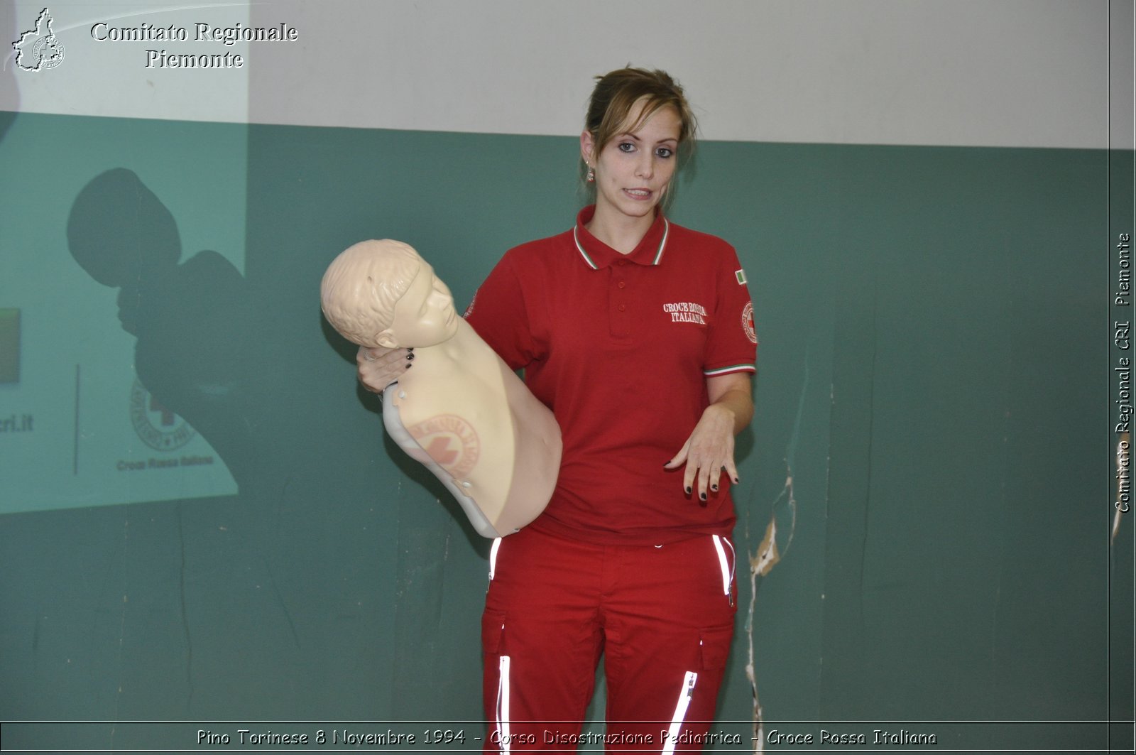 Pino Torinese 8 Novembre 2014 - Corso Disostruzione Pediatrica - Croce Rossa Italiana- Comitato Regionale del Piemonte