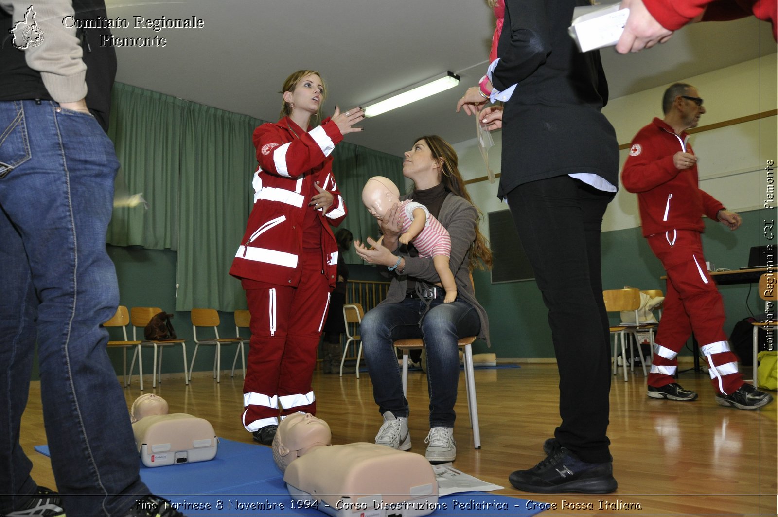 Pino Torinese 8 Novembre 2014 - Corso Disostruzione Pediatrica - Croce Rossa Italiana- Comitato Regionale del Piemonte