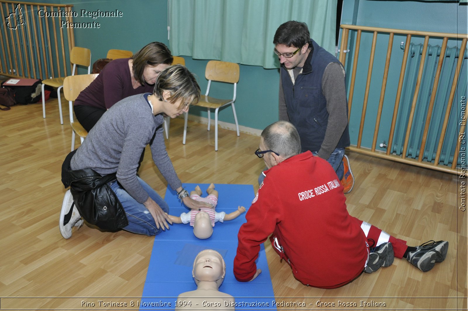 Pino Torinese 8 Novembre 2014 - Corso Disostruzione Pediatrica - Croce Rossa Italiana- Comitato Regionale del Piemonte