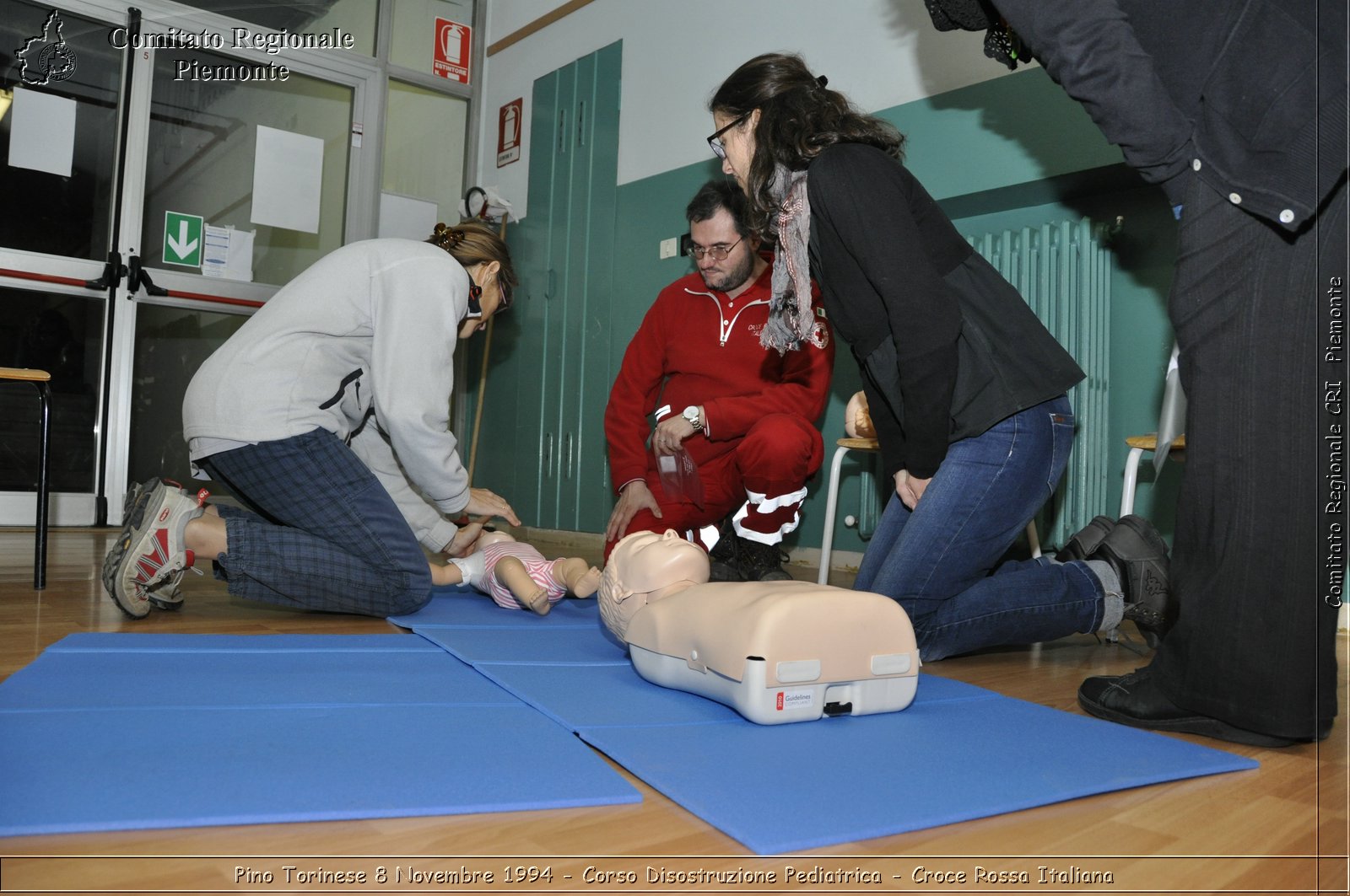 Pino Torinese 8 Novembre 2014 - Corso Disostruzione Pediatrica - Croce Rossa Italiana- Comitato Regionale del Piemonte