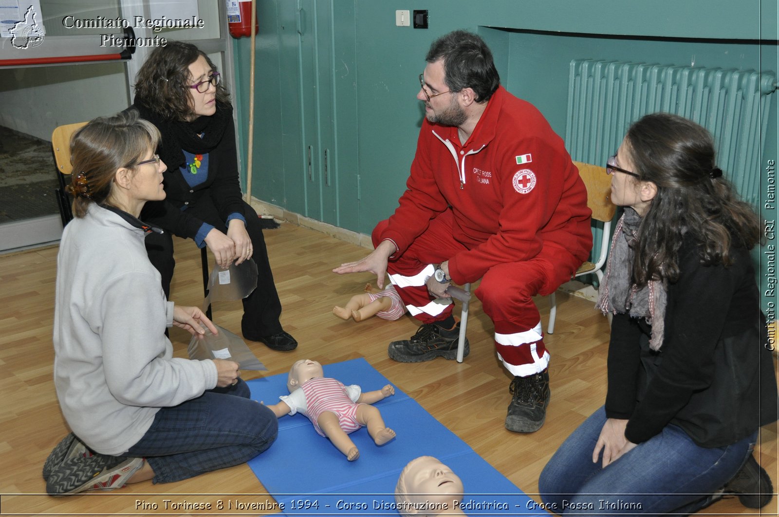 Pino Torinese 8 Novembre 2014 - Corso Disostruzione Pediatrica - Croce Rossa Italiana- Comitato Regionale del Piemonte