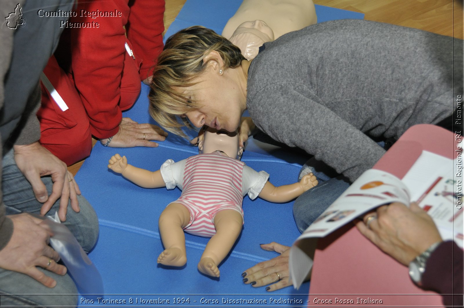 Pino Torinese 8 Novembre 2014 - Corso Disostruzione Pediatrica - Croce Rossa Italiana- Comitato Regionale del Piemonte