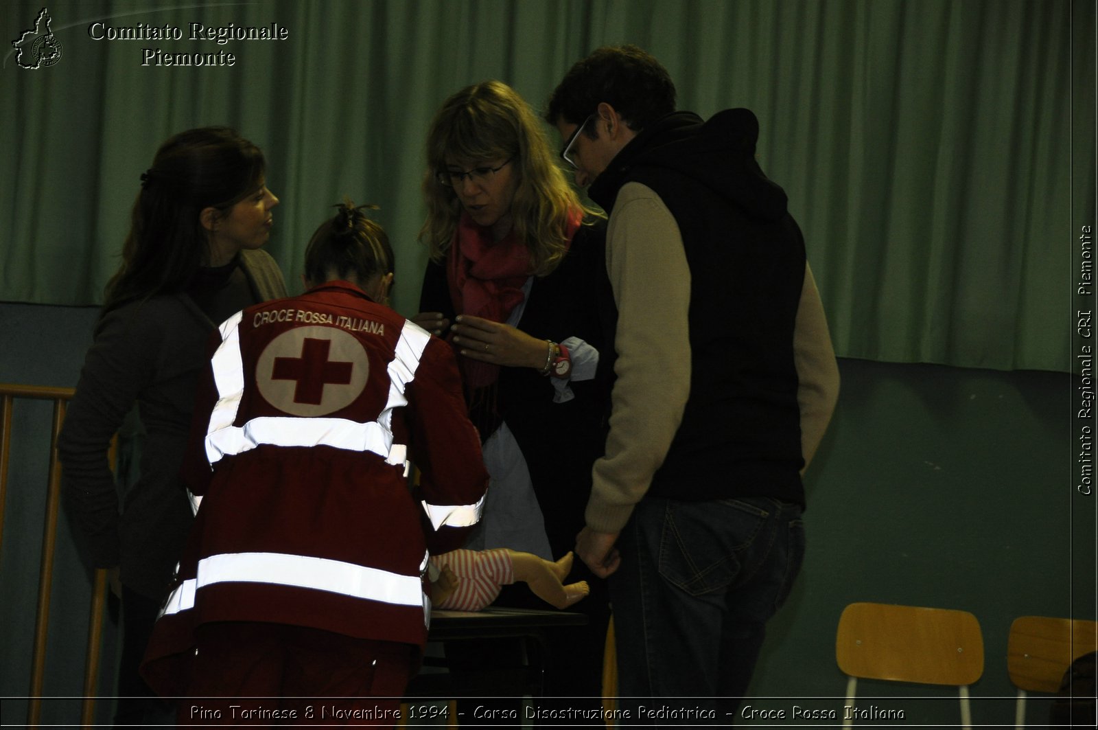 Pino Torinese 8 Novembre 2014 - Corso Disostruzione Pediatrica - Croce Rossa Italiana- Comitato Regionale del Piemonte