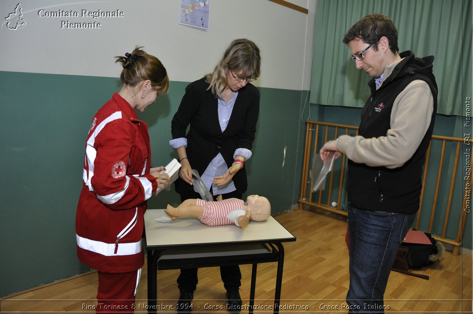 Pino Torinese 8 Novembre 2014 - Corso Disostruzione Pediatrica - Croce Rossa Italiana- Comitato Regionale del Piemonte