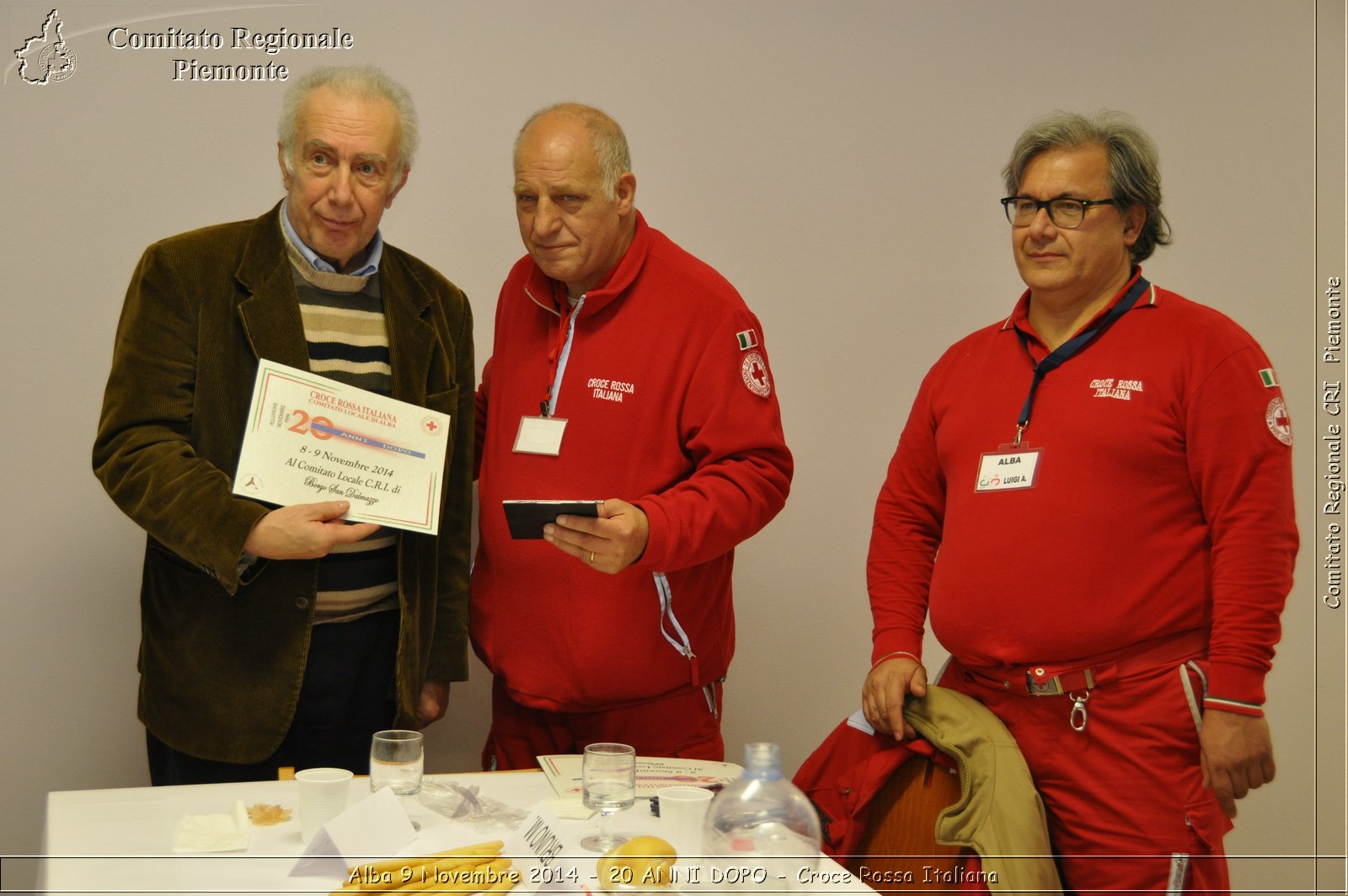 Alba 9 Novembre 2014 - 20 ANNI DOPO - Croce Rossa Italiana- Comitato Regionale del Piemonte