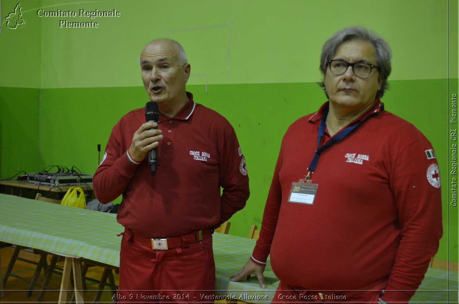 Alba 9 Novembre 2014 - Ventennale Alluvione - Croce Rossa Italiana- Comitato Regionale del Piemonte