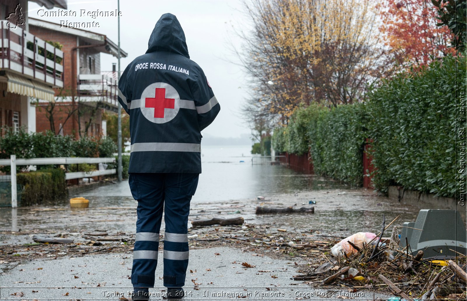 Torino 15 Novembre 2014 - Il maltempo in Piemonte - Croce Rossa Italiana- Comitato Regionale del Piemonte