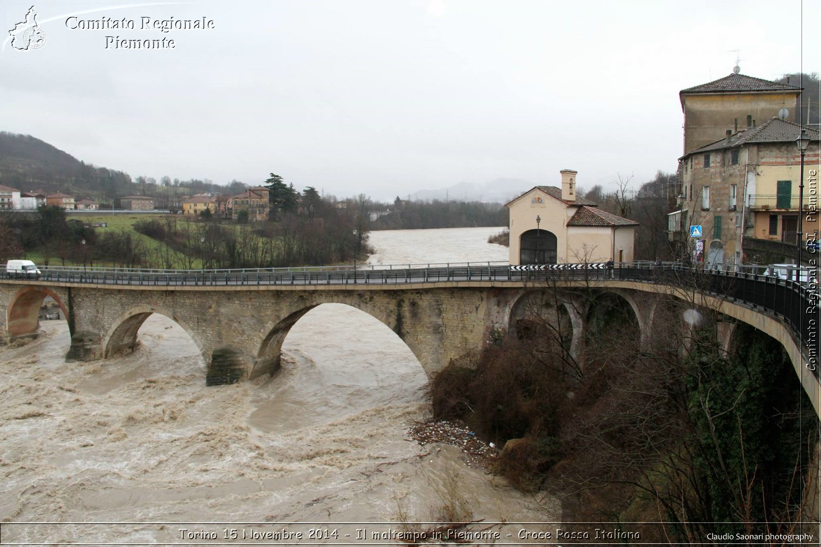 Torino 15 Novembre 2014 - Il maltempo in Piemonte - Croce Rossa Italiana- Comitato Regionale del Piemonte