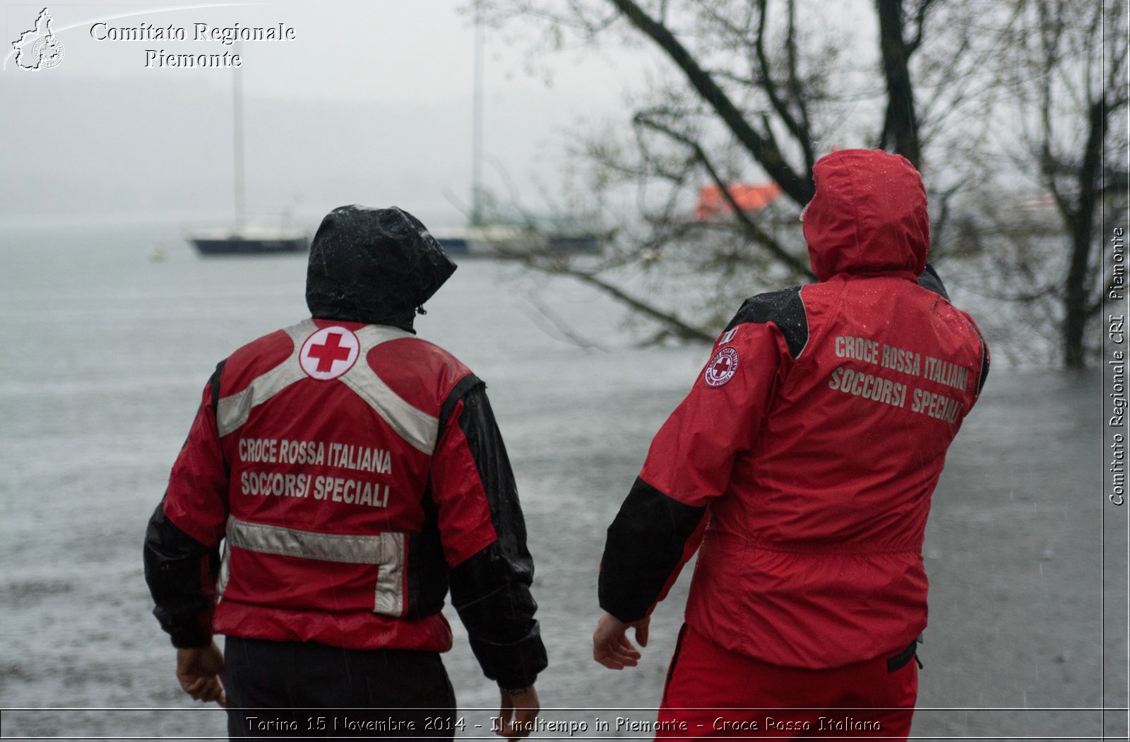 Torino 15 Novembre 2014 - Il maltempo in Piemonte - Croce Rossa Italiana- Comitato Regionale del Piemonte