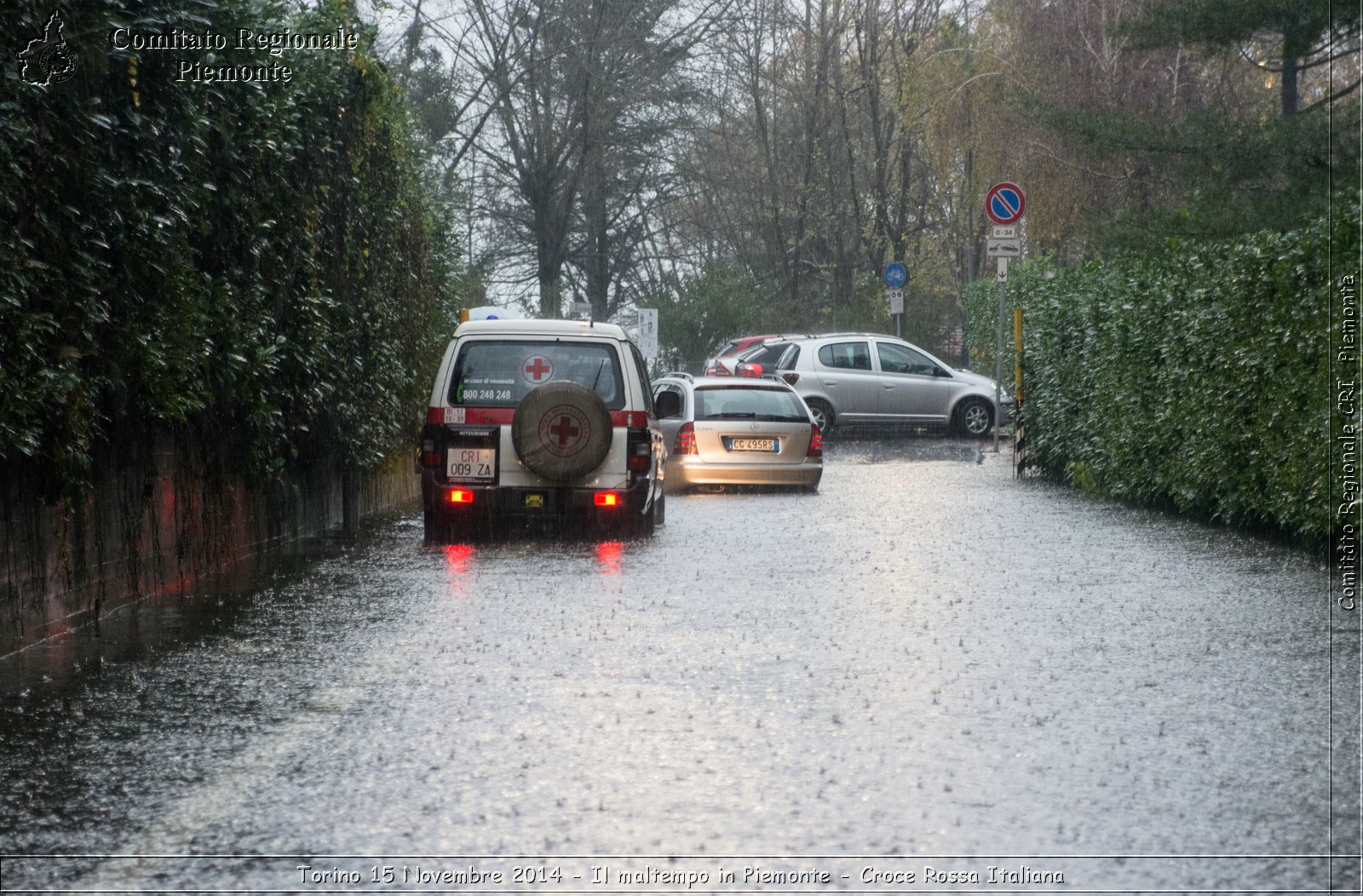 Torino 15 Novembre 2014 - Il maltempo in Piemonte - Croce Rossa Italiana- Comitato Regionale del Piemonte