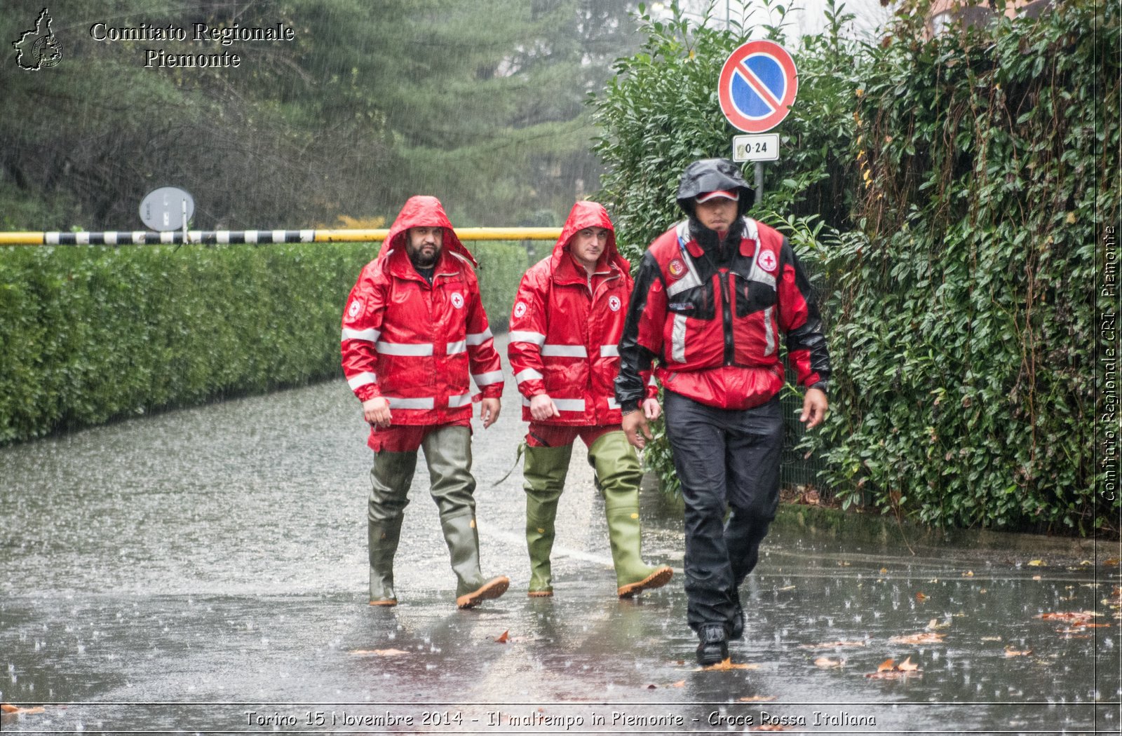 Torino 15 Novembre 2014 - Il maltempo in Piemonte - Croce Rossa Italiana- Comitato Regionale del Piemonte