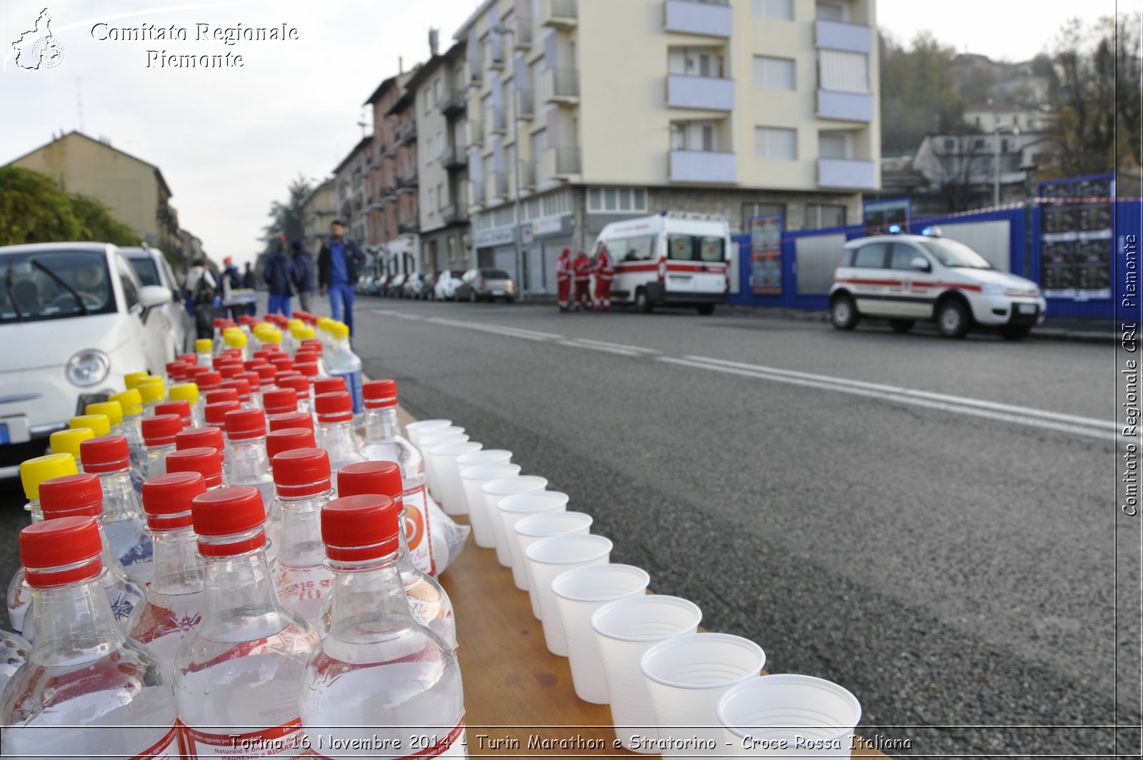 Torino 16 Novembre 2014 - Turin Marathon e Stratorino - Croce Rossa Italiana- Comitato Regionale del Piemonte