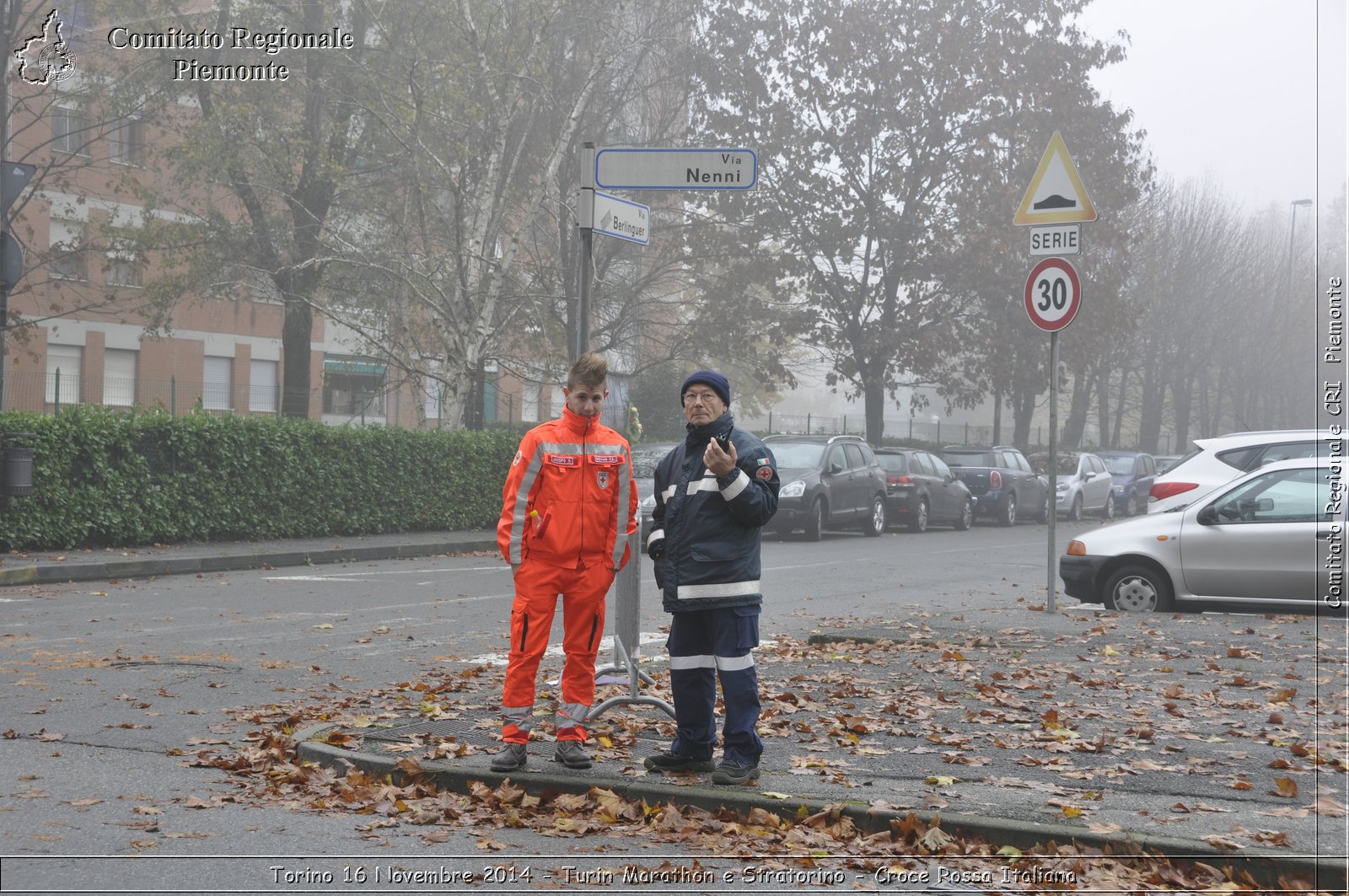 Torino 16 Novembre 2014 - Turin Marathon e Stratorino - Croce Rossa Italiana- Comitato Regionale del Piemonte