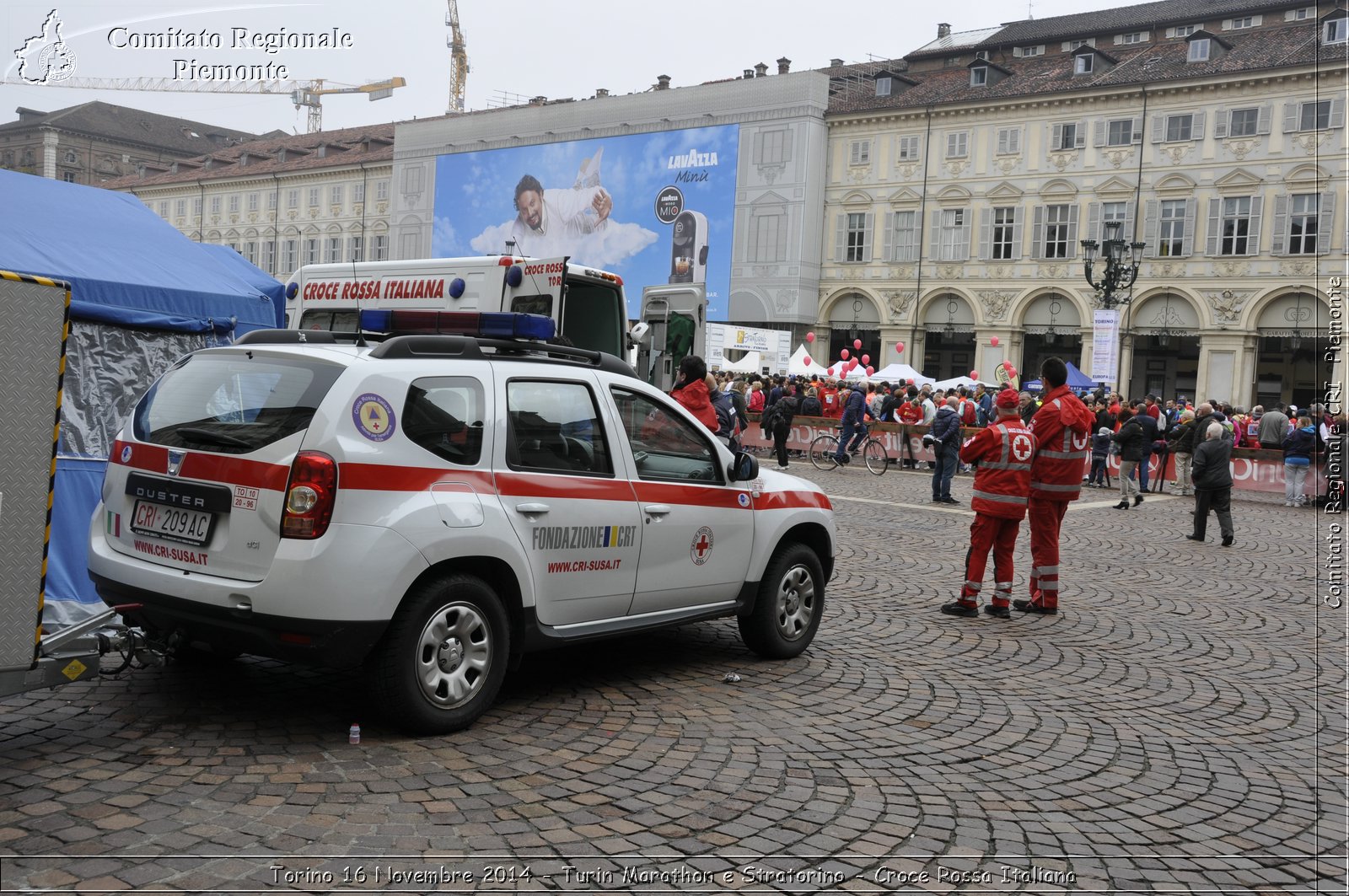 Torino 16 Novembre 2014 - Turin Marathon e Stratorino - Croce Rossa Italiana- Comitato Regionale del Piemonte