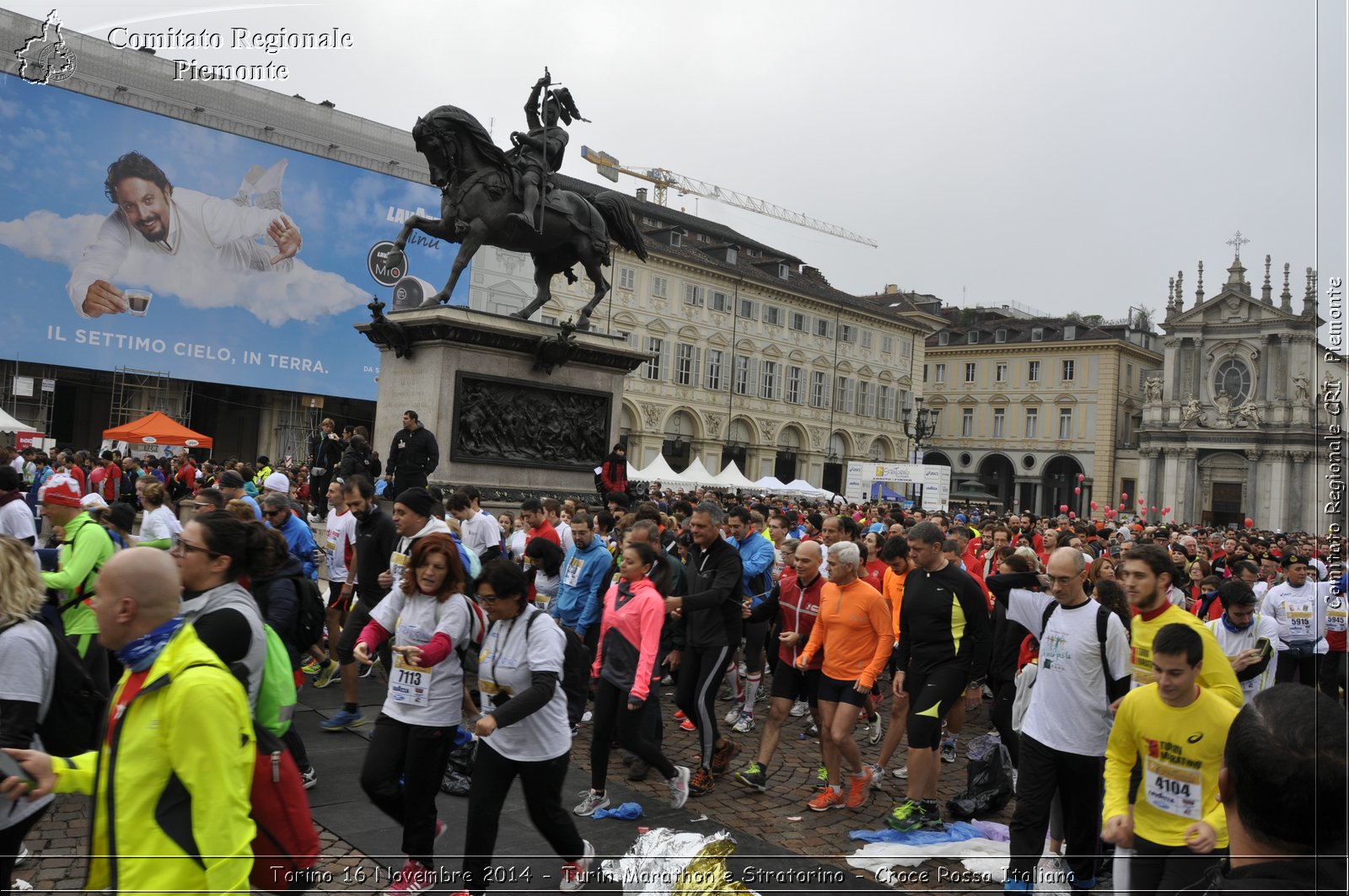 Torino 16 Novembre 2014 - Turin Marathon e Stratorino - Croce Rossa Italiana- Comitato Regionale del Piemonte