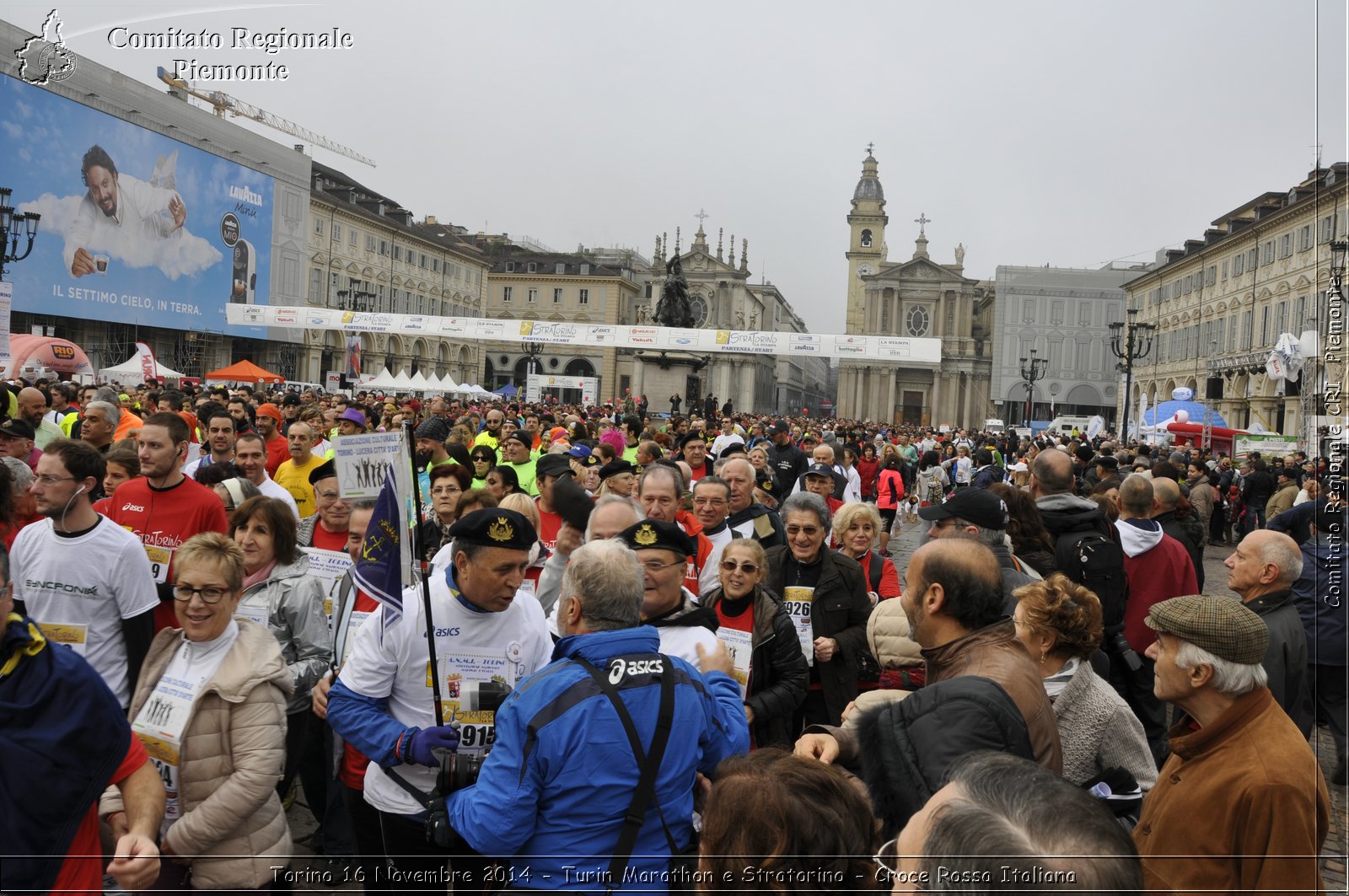 Torino 16 Novembre 2014 - Turin Marathon e Stratorino - Croce Rossa Italiana- Comitato Regionale del Piemonte