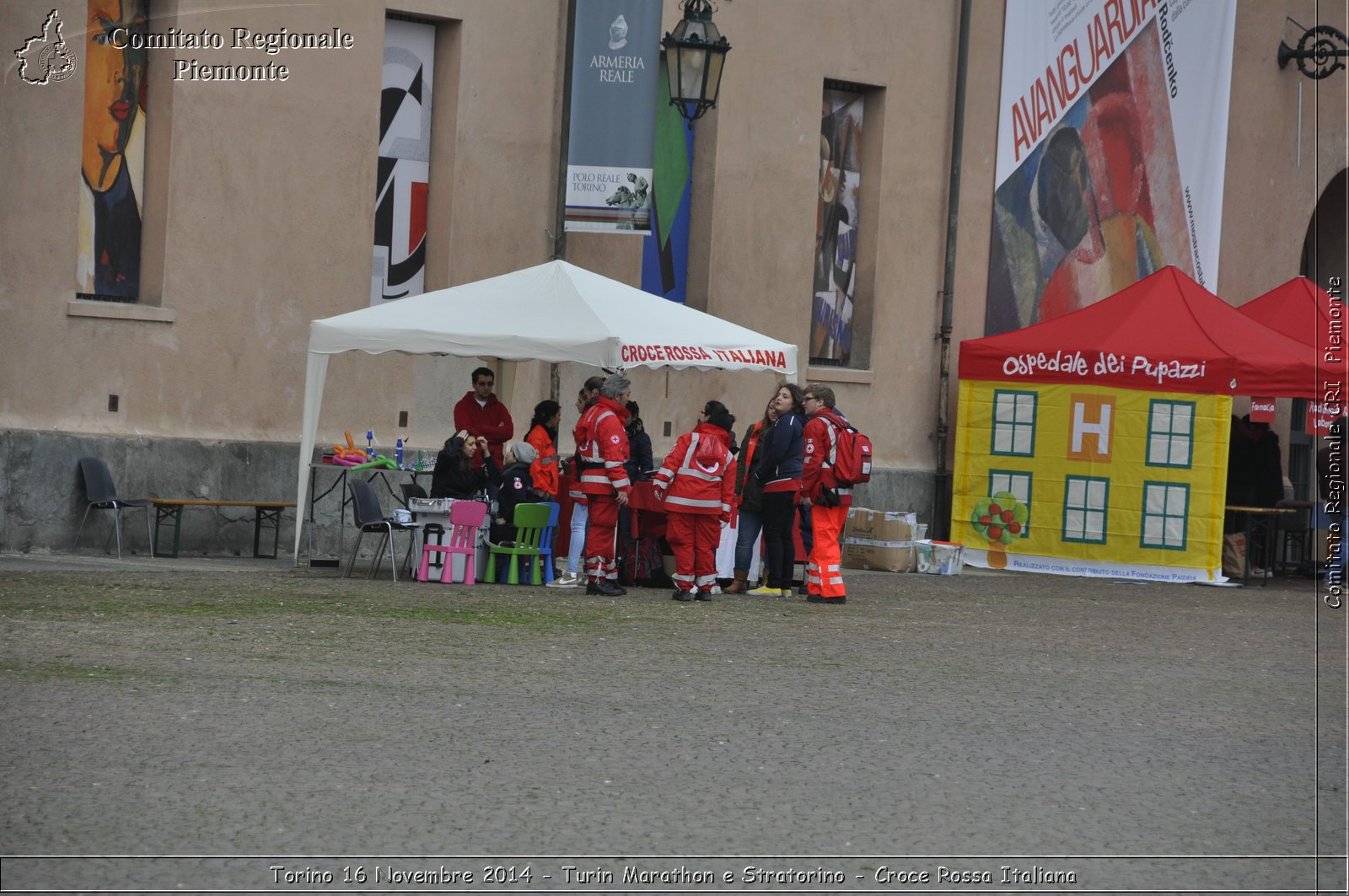 Torino 16 Novembre 2014 - Turin Marathon e Stratorino - Croce Rossa Italiana- Comitato Regionale del Piemonte