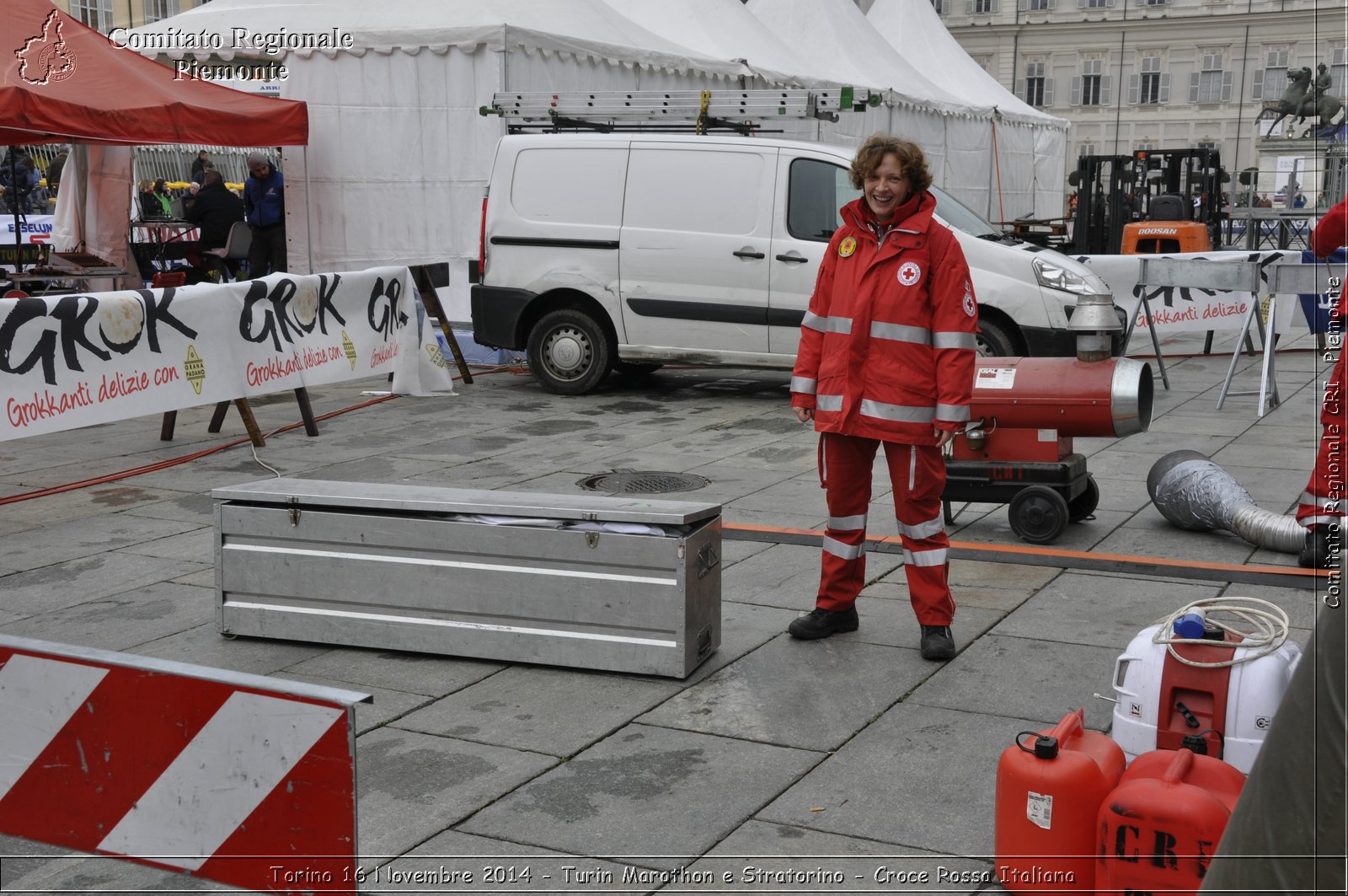 Torino 16 Novembre 2014 - Turin Marathon e Stratorino - Croce Rossa Italiana- Comitato Regionale del Piemonte