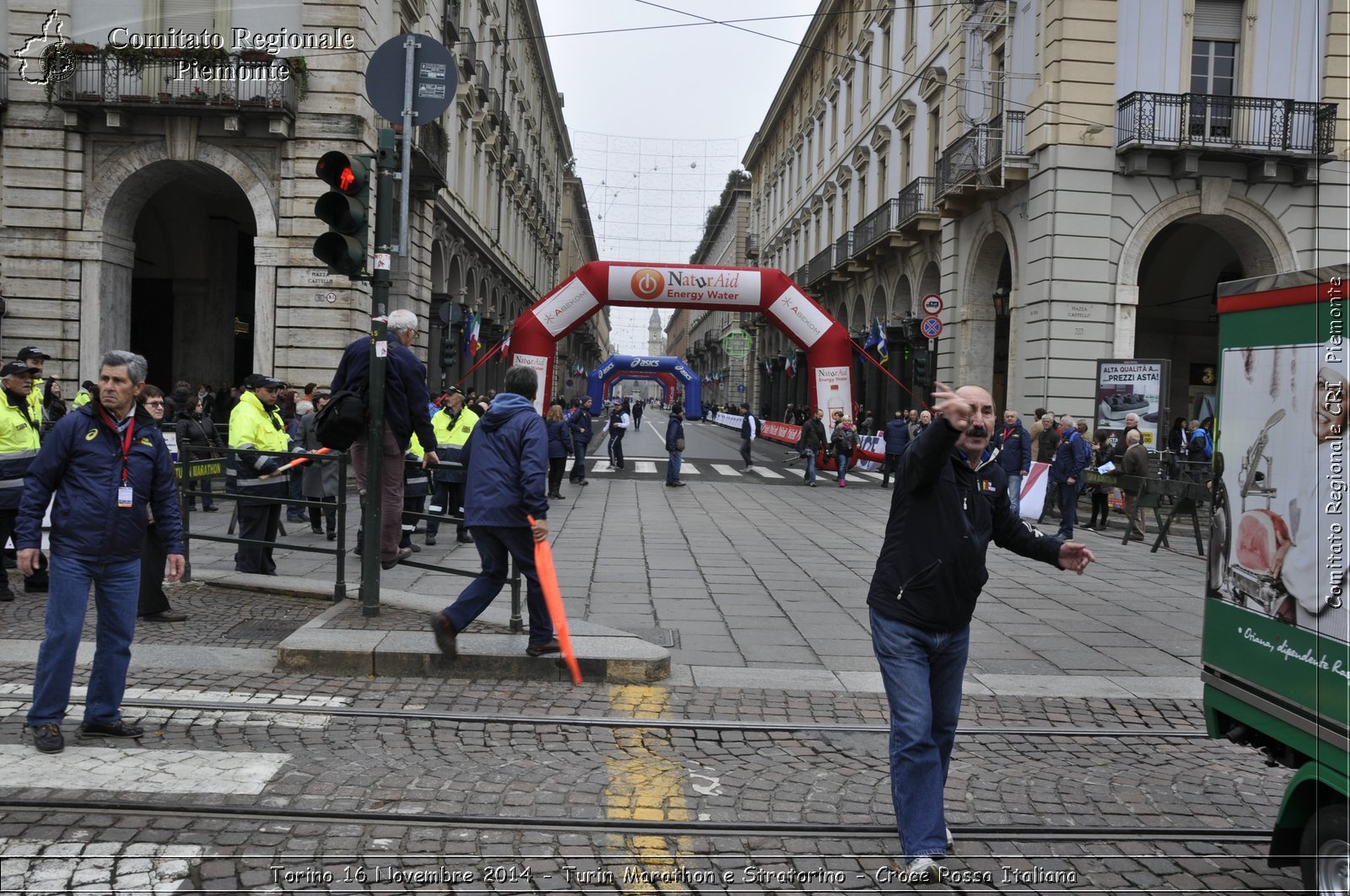 Torino 16 Novembre 2014 - Turin Marathon e Stratorino - Croce Rossa Italiana- Comitato Regionale del Piemonte