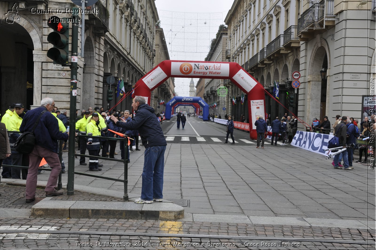 Torino 16 Novembre 2014 - Turin Marathon e Stratorino - Croce Rossa Italiana- Comitato Regionale del Piemonte