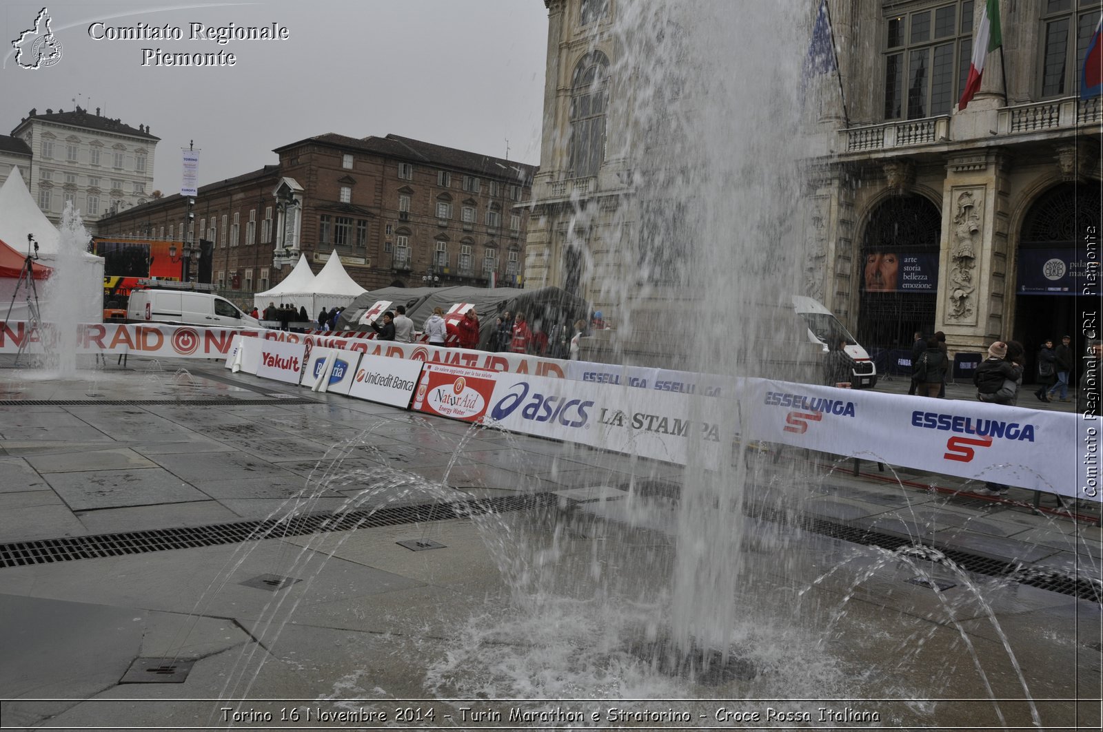 Torino 16 Novembre 2014 - Turin Marathon e Stratorino - Croce Rossa Italiana- Comitato Regionale del Piemonte