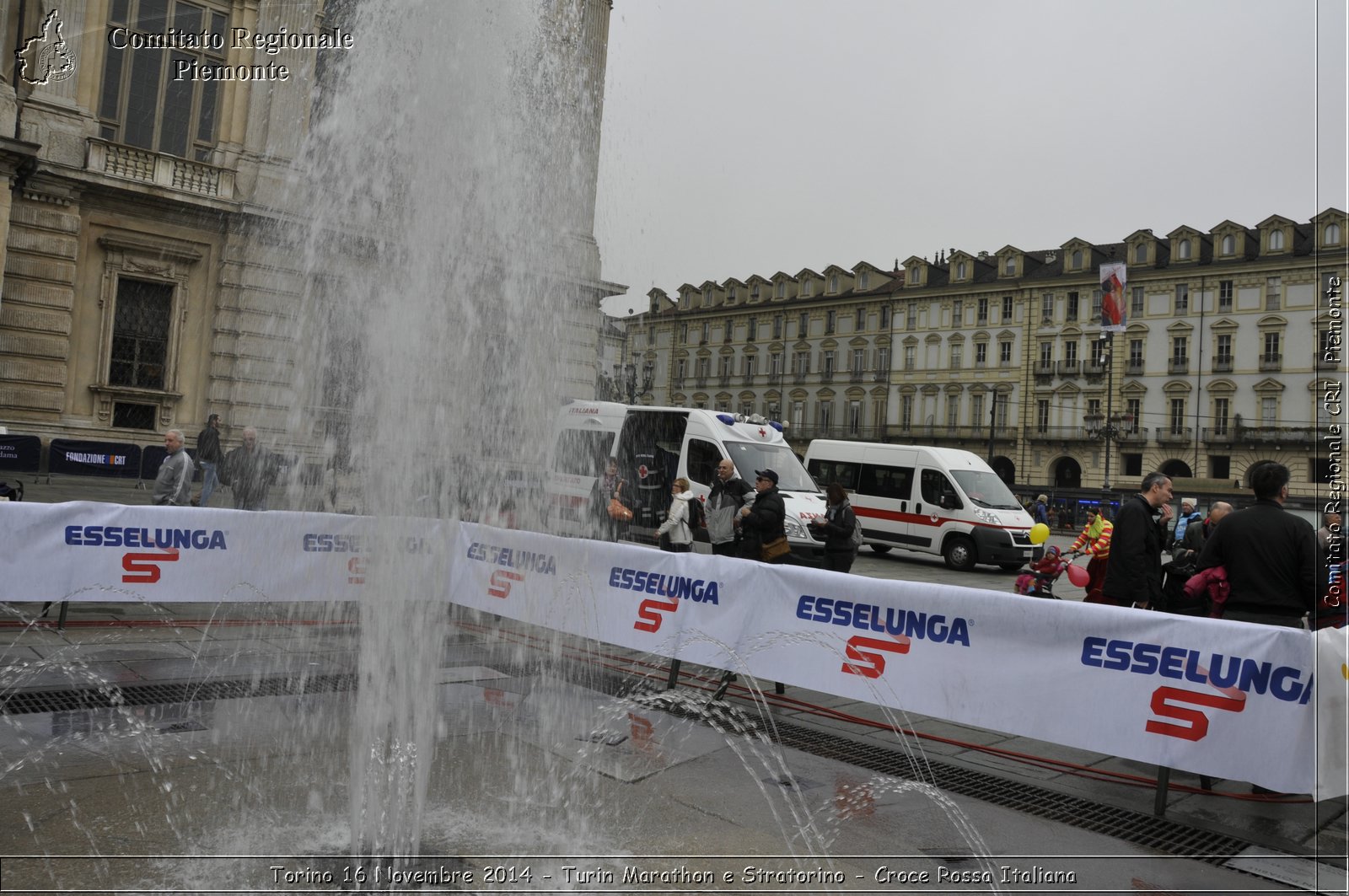 Torino 16 Novembre 2014 - Turin Marathon e Stratorino - Croce Rossa Italiana- Comitato Regionale del Piemonte