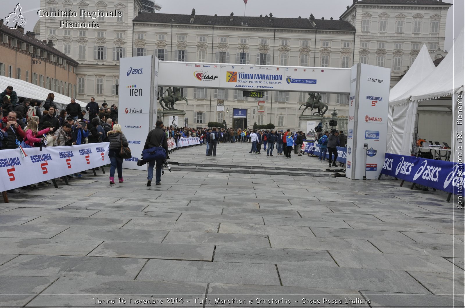 Torino 16 Novembre 2014 - Turin Marathon e Stratorino - Croce Rossa Italiana- Comitato Regionale del Piemonte